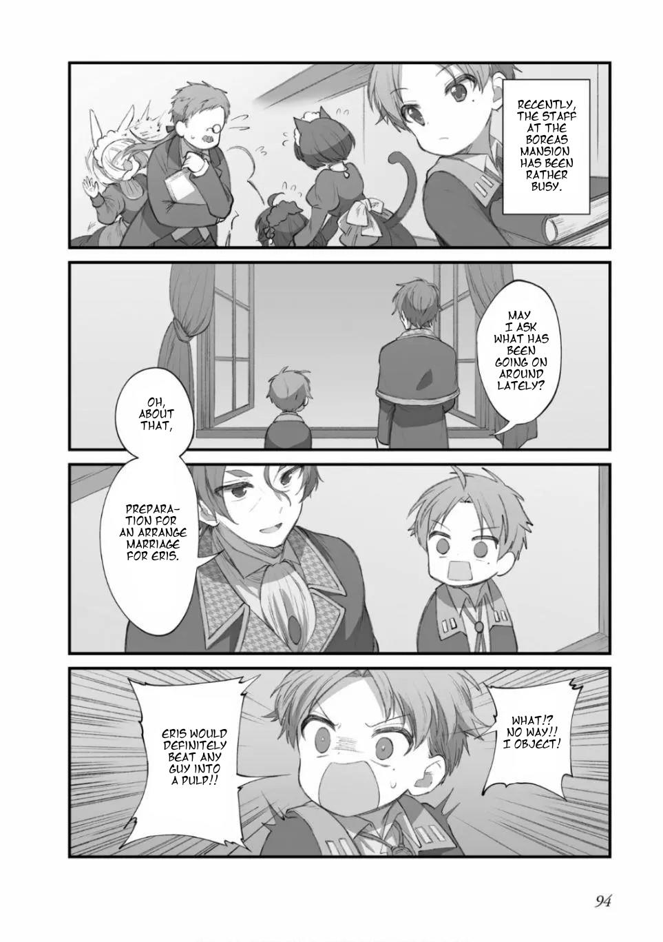 Mushoku Tensei: Even If It's A 4-Koma, I'll Get Serious - Vol.3 Chapter 13