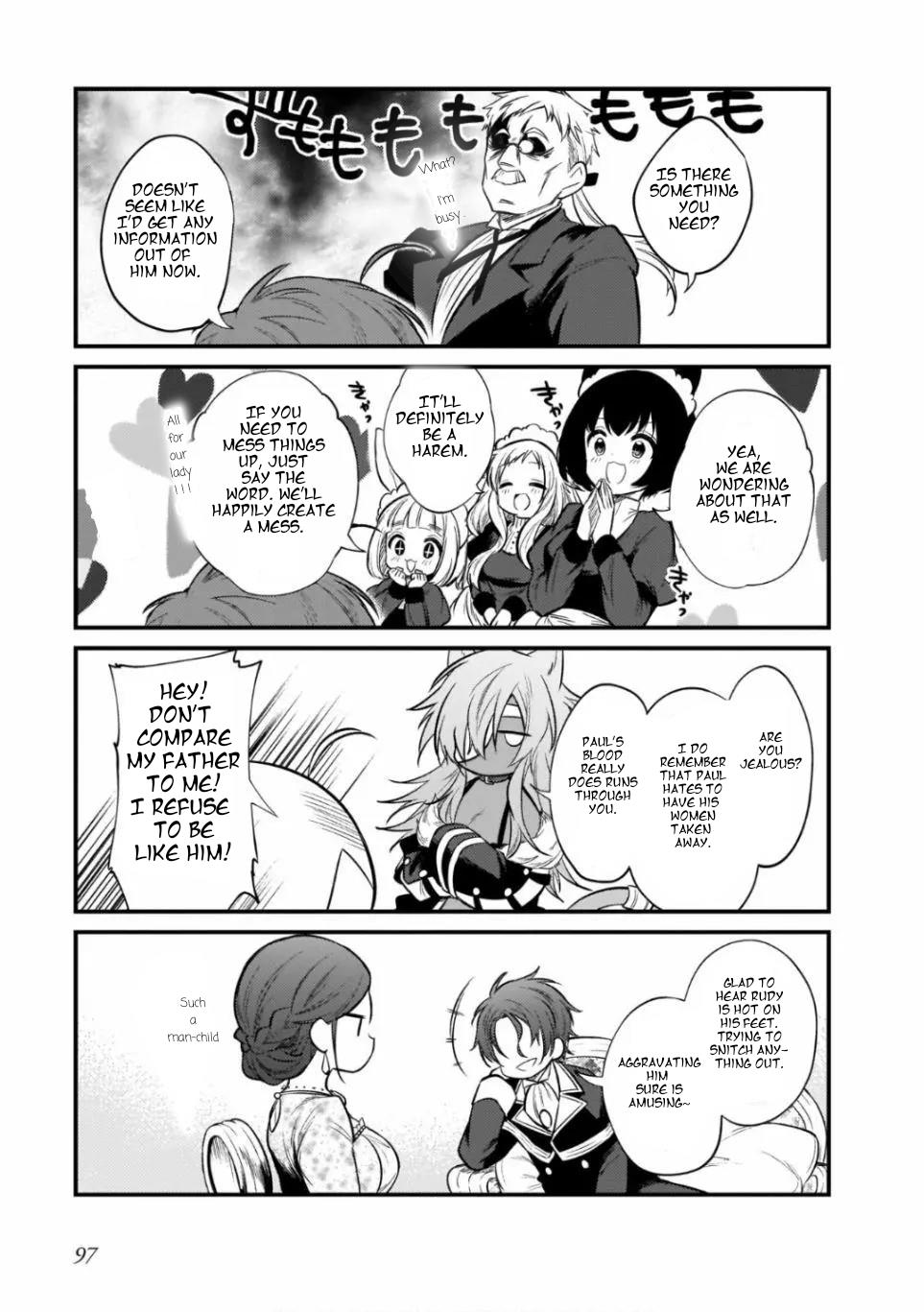 Mushoku Tensei: Even If It's A 4-Koma, I'll Get Serious - Vol.3 Chapter 13