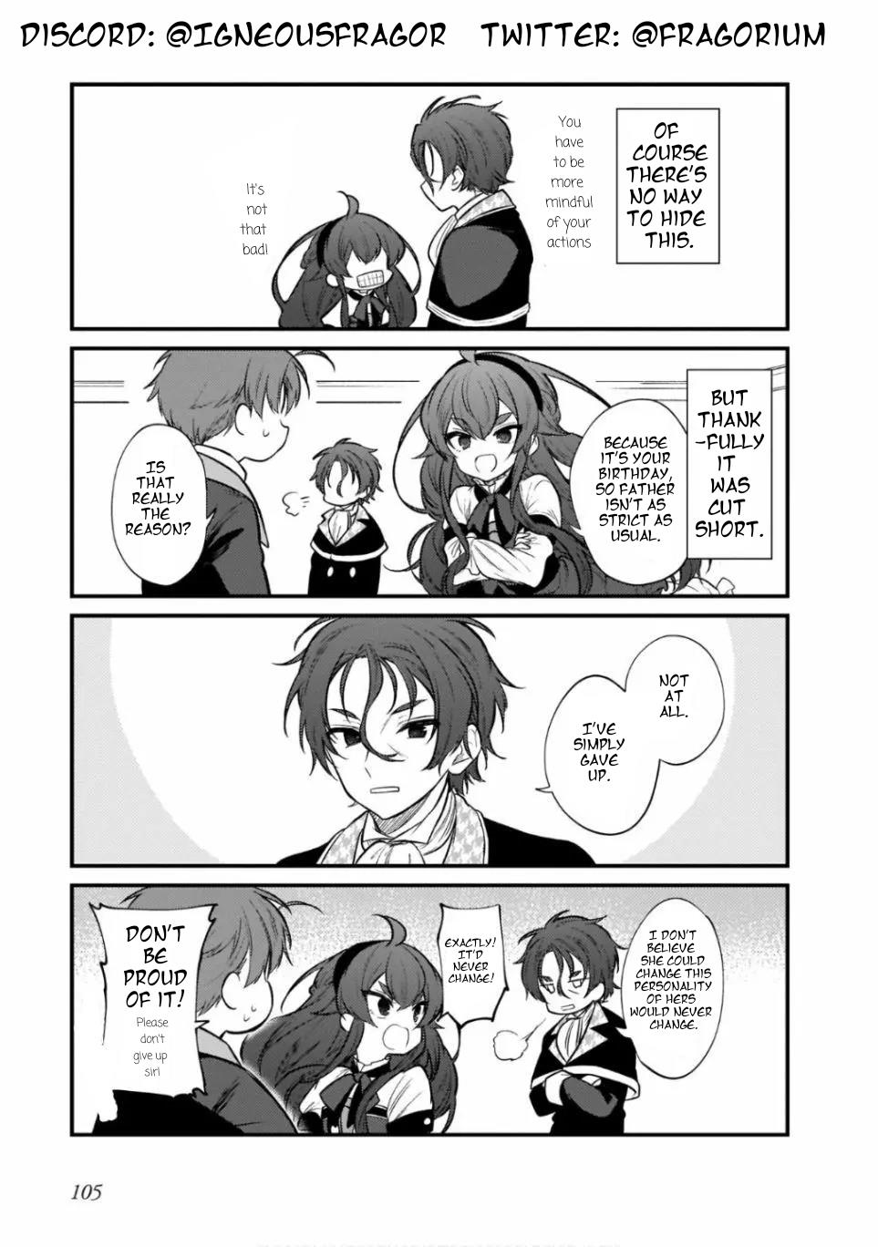 Mushoku Tensei: Even If It's A 4-Koma, I'll Get Serious - Vol.3 Chapter 13