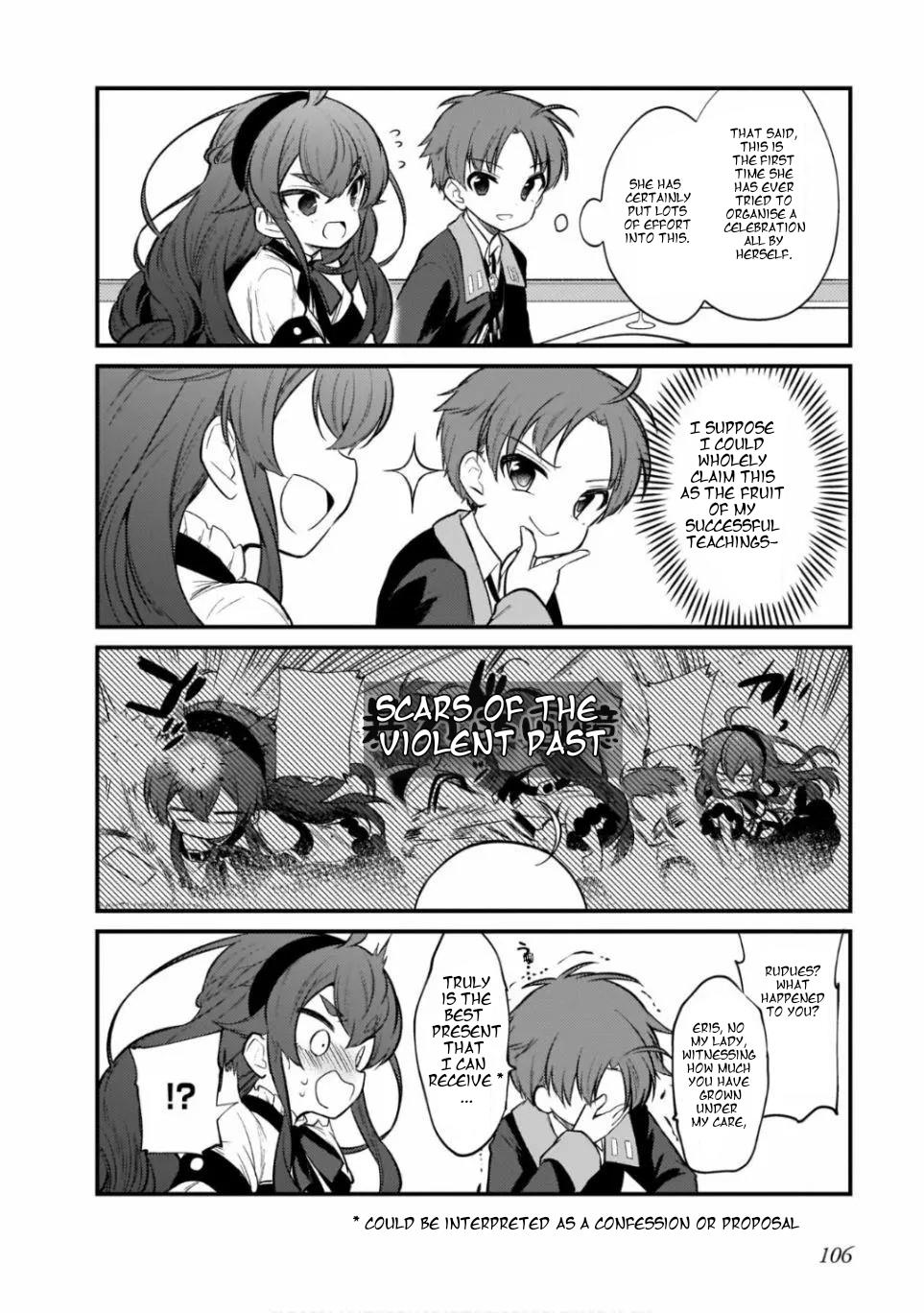 Mushoku Tensei: Even If It's A 4-Koma, I'll Get Serious - Vol.3 Chapter 13