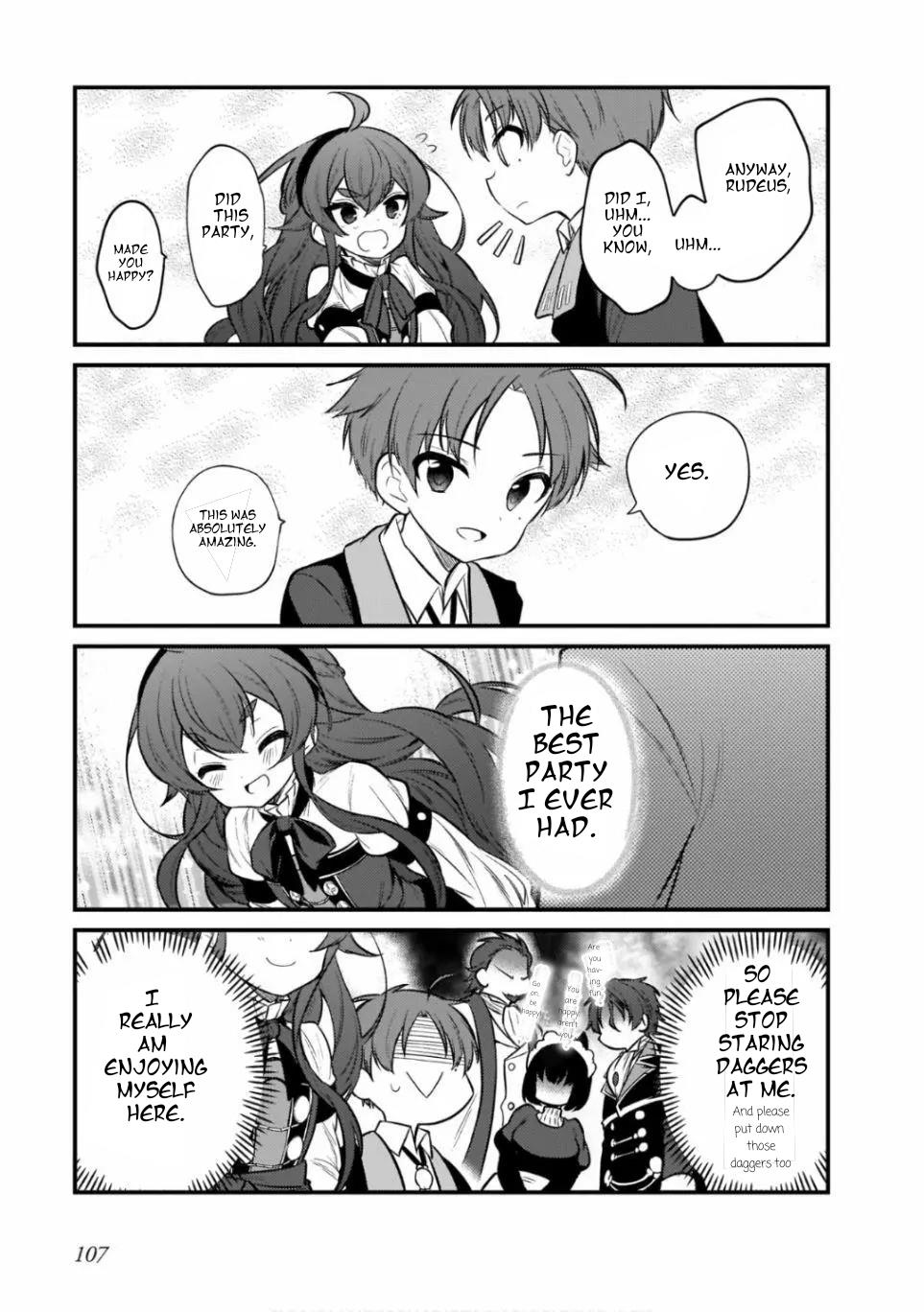 Mushoku Tensei: Even If It's A 4-Koma, I'll Get Serious - Vol.3 Chapter 13