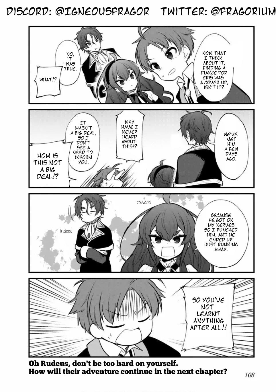 Mushoku Tensei: Even If It's A 4-Koma, I'll Get Serious - Vol.3 Chapter 13