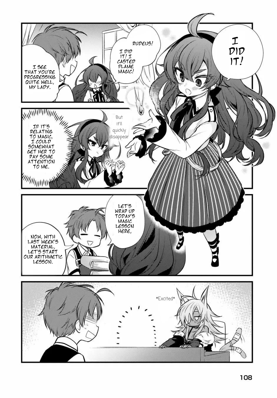 Mushoku Tensei: Even If It's A 4-Koma, I'll Get Serious - Chapter 9