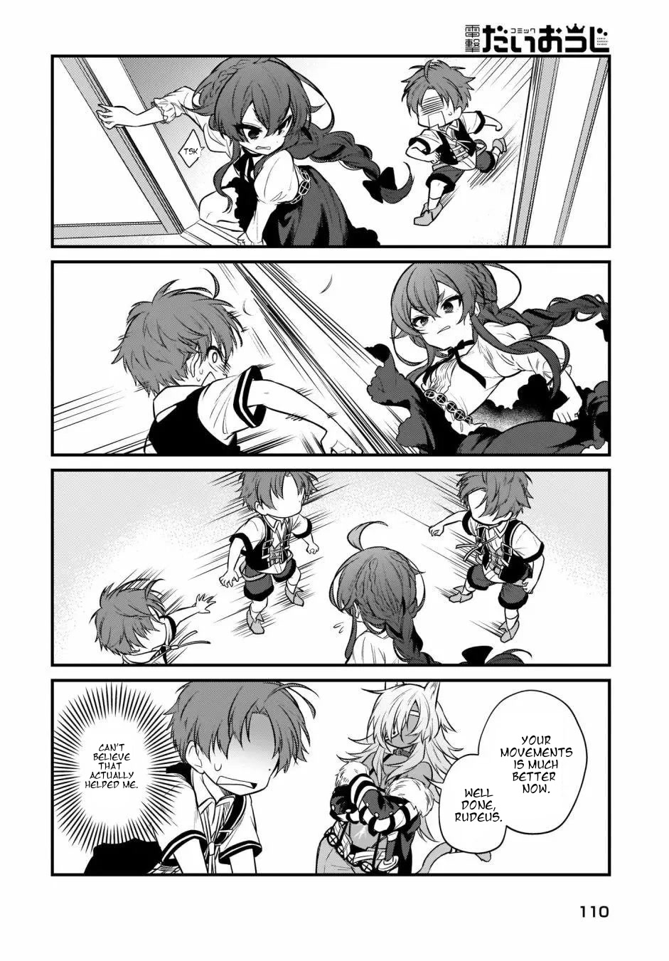 Mushoku Tensei: Even If It's A 4-Koma, I'll Get Serious - Chapter 9