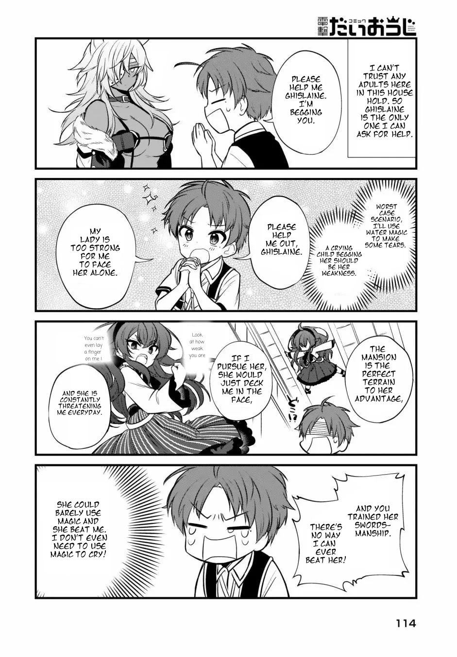 Mushoku Tensei: Even If It's A 4-Koma, I'll Get Serious - Chapter 9