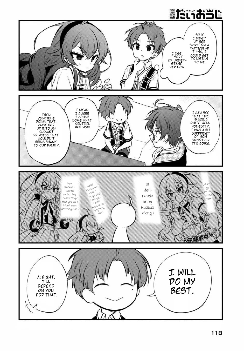 Mushoku Tensei: Even If It's A 4-Koma, I'll Get Serious - Chapter 9