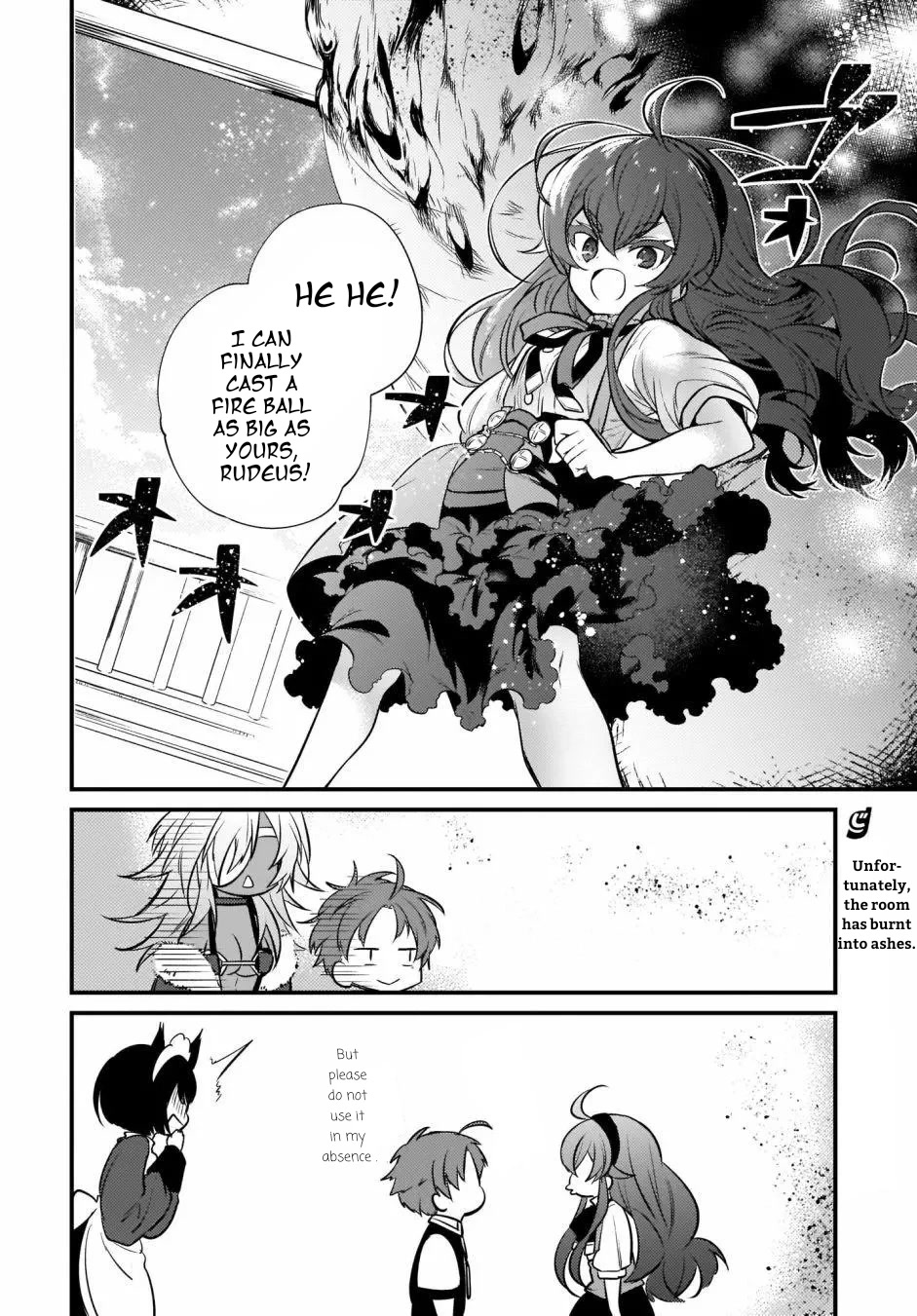 Mushoku Tensei: Even If It's A 4-Koma, I'll Get Serious - Chapter 9