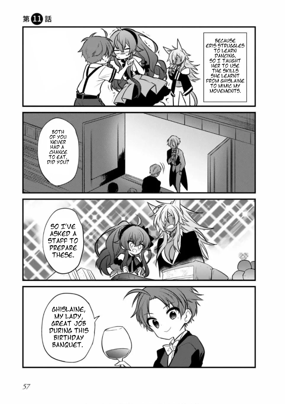 Mushoku Tensei: Even If It's A 4-Koma, I'll Get Serious - Chapter 11