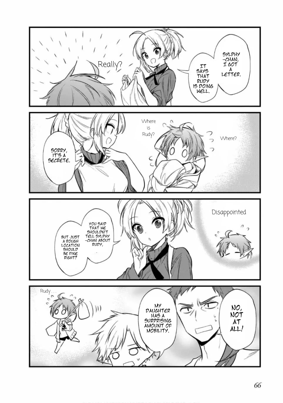 Mushoku Tensei: Even If It's A 4-Koma, I'll Get Serious - Chapter 11