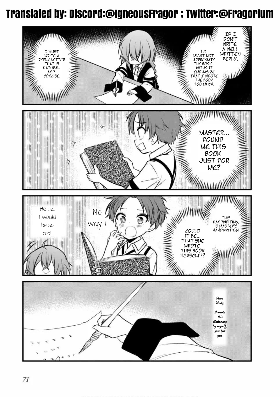 Mushoku Tensei: Even If It's A 4-Koma, I'll Get Serious - Chapter 11