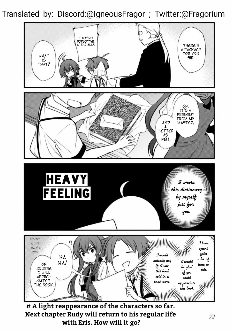 Mushoku Tensei: Even If It's A 4-Koma, I'll Get Serious - Chapter 11