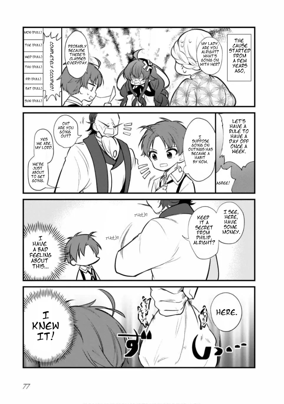 Mushoku Tensei: Even If It's A 4-Koma, I'll Get Serious - Chapter 12