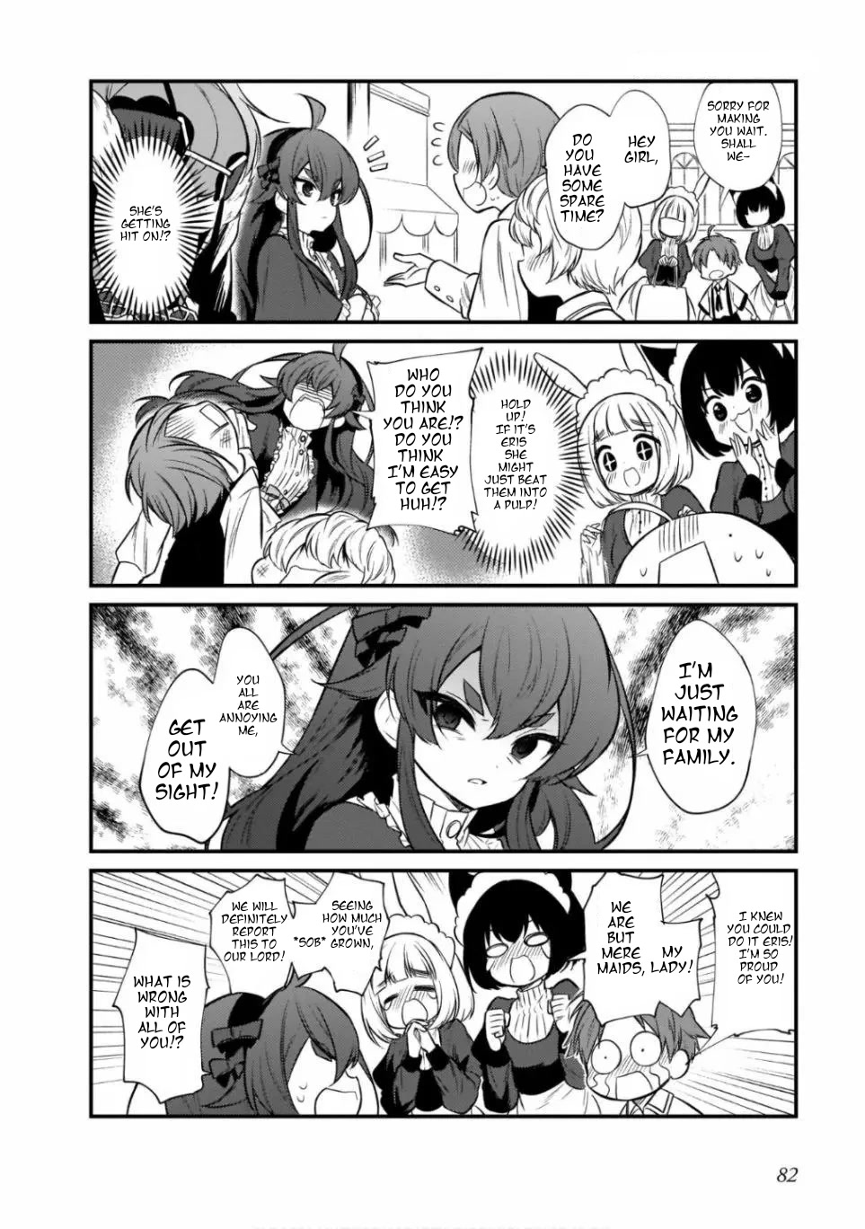 Mushoku Tensei: Even If It's A 4-Koma, I'll Get Serious - Chapter 12