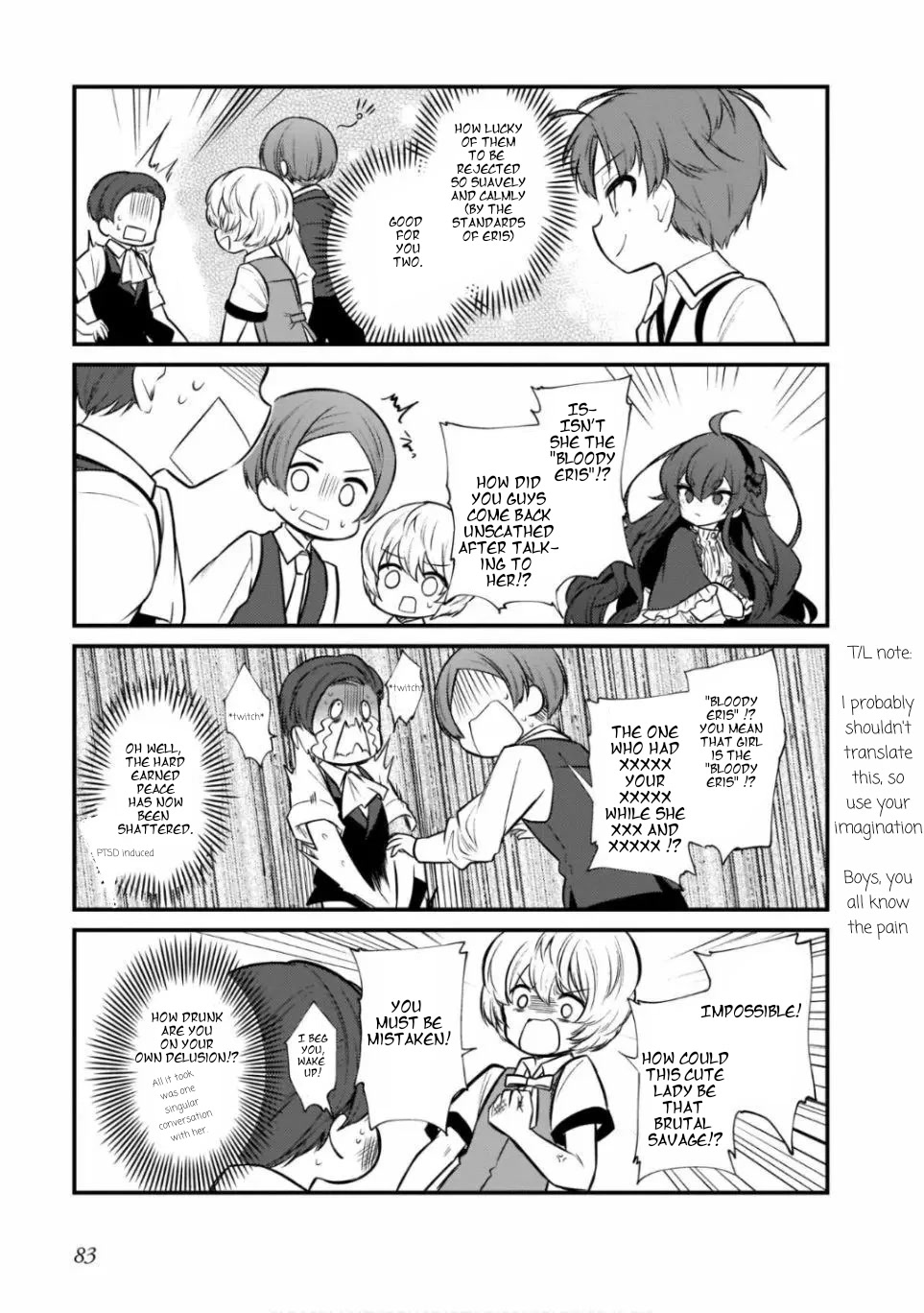 Mushoku Tensei: Even If It's A 4-Koma, I'll Get Serious - Chapter 12