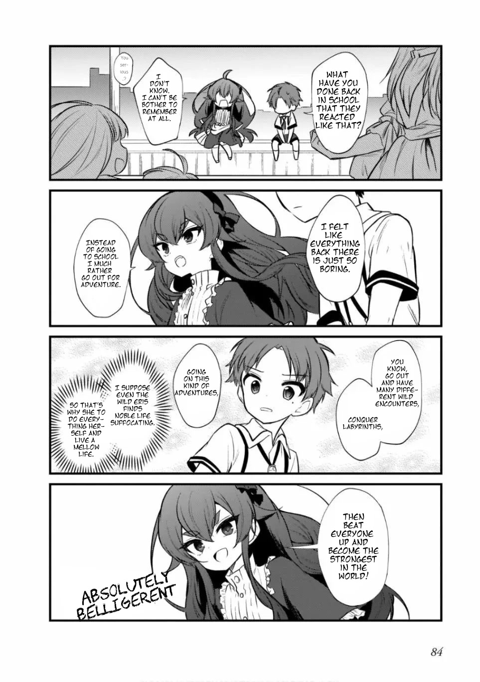 Mushoku Tensei: Even If It's A 4-Koma, I'll Get Serious - Chapter 12