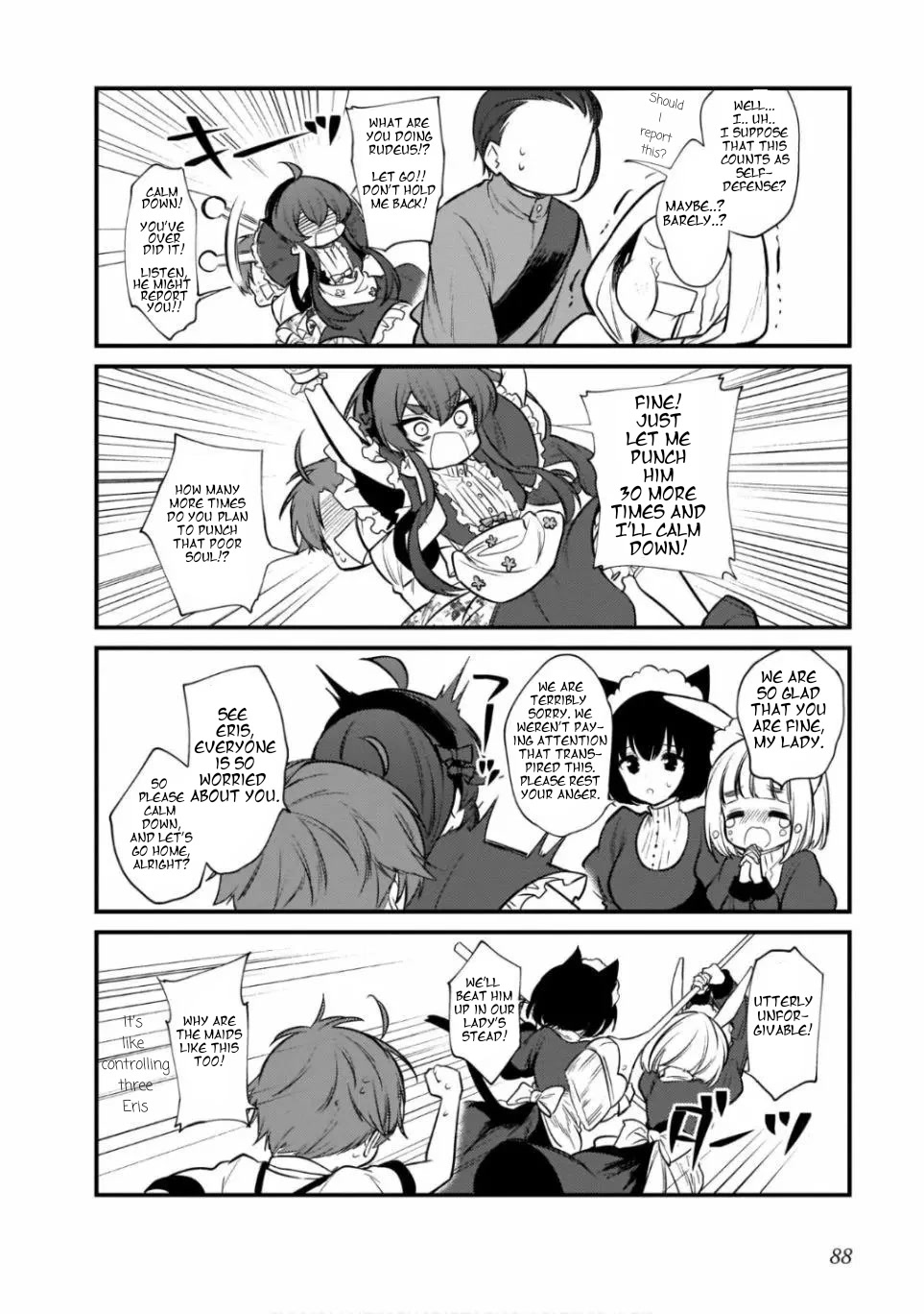 Mushoku Tensei: Even If It's A 4-Koma, I'll Get Serious - Chapter 12