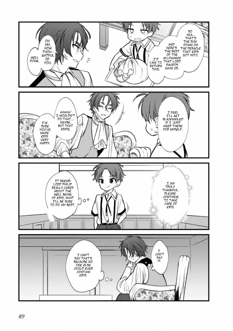 Mushoku Tensei: Even If It's A 4-Koma, I'll Get Serious - Chapter 12