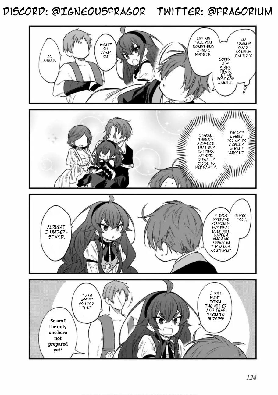 Mushoku Tensei: Even If It's A 4-Koma, I'll Get Serious - Vol.3 Chapter 14