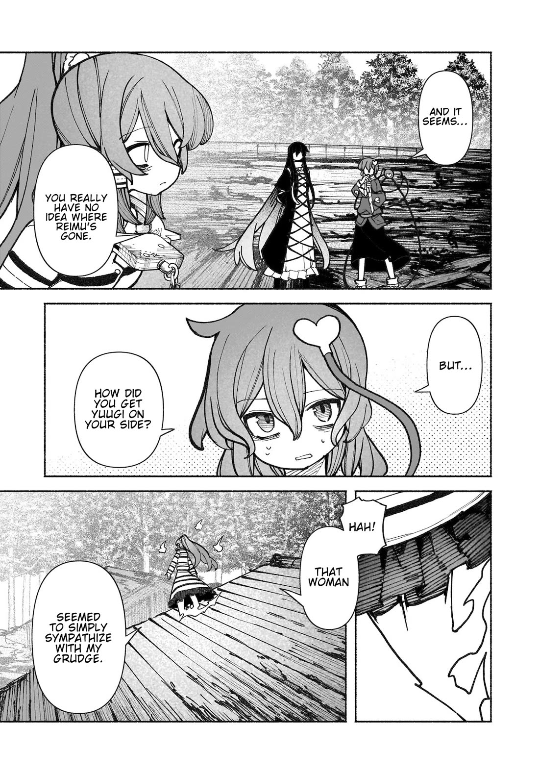 Touhou Chireikiden ~ Hansoku Tantei Satori - Chapter 37: Subterranean Animosity (Pt. Vii)