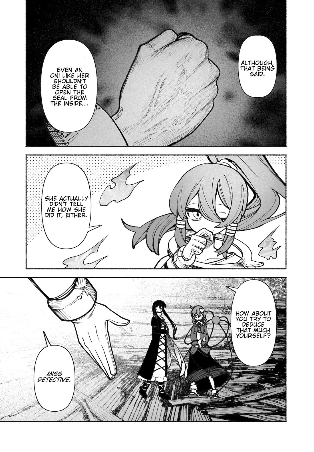 Touhou Chireikiden ~ Hansoku Tantei Satori - Chapter 37: Subterranean Animosity (Pt. Vii)