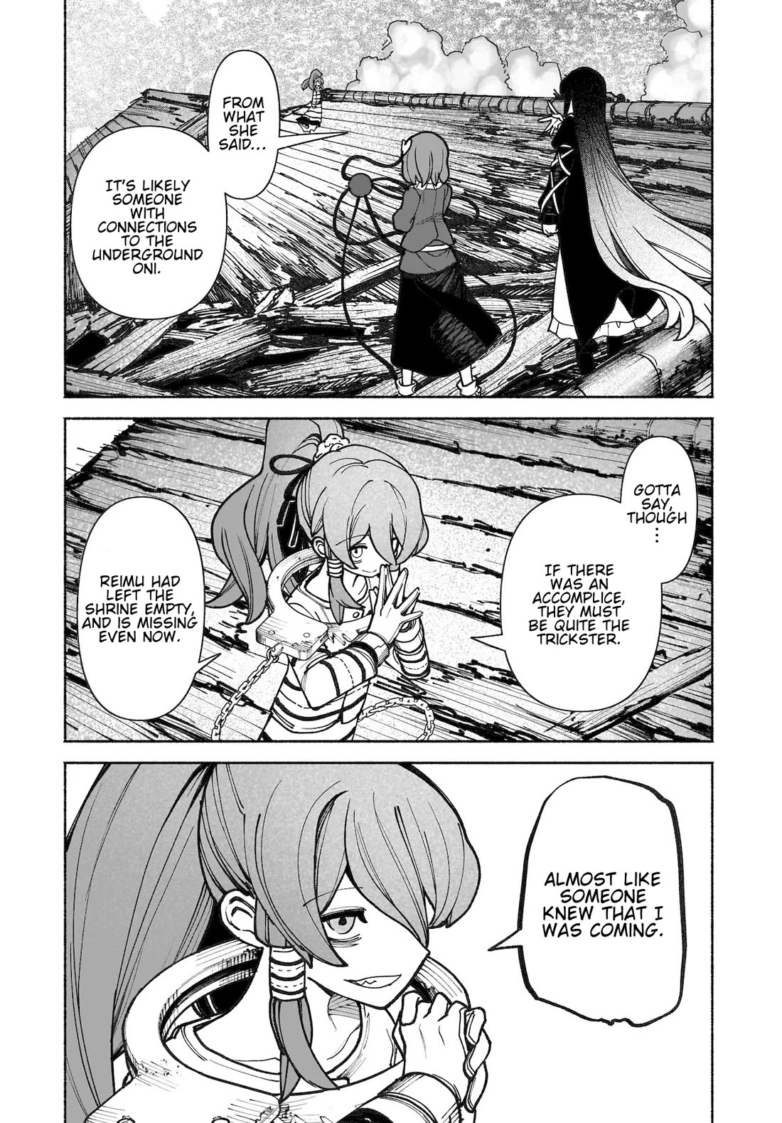 Touhou Chireikiden ~ Hansoku Tantei Satori - Chapter 37: Subterranean Animosity (Pt. Vii)