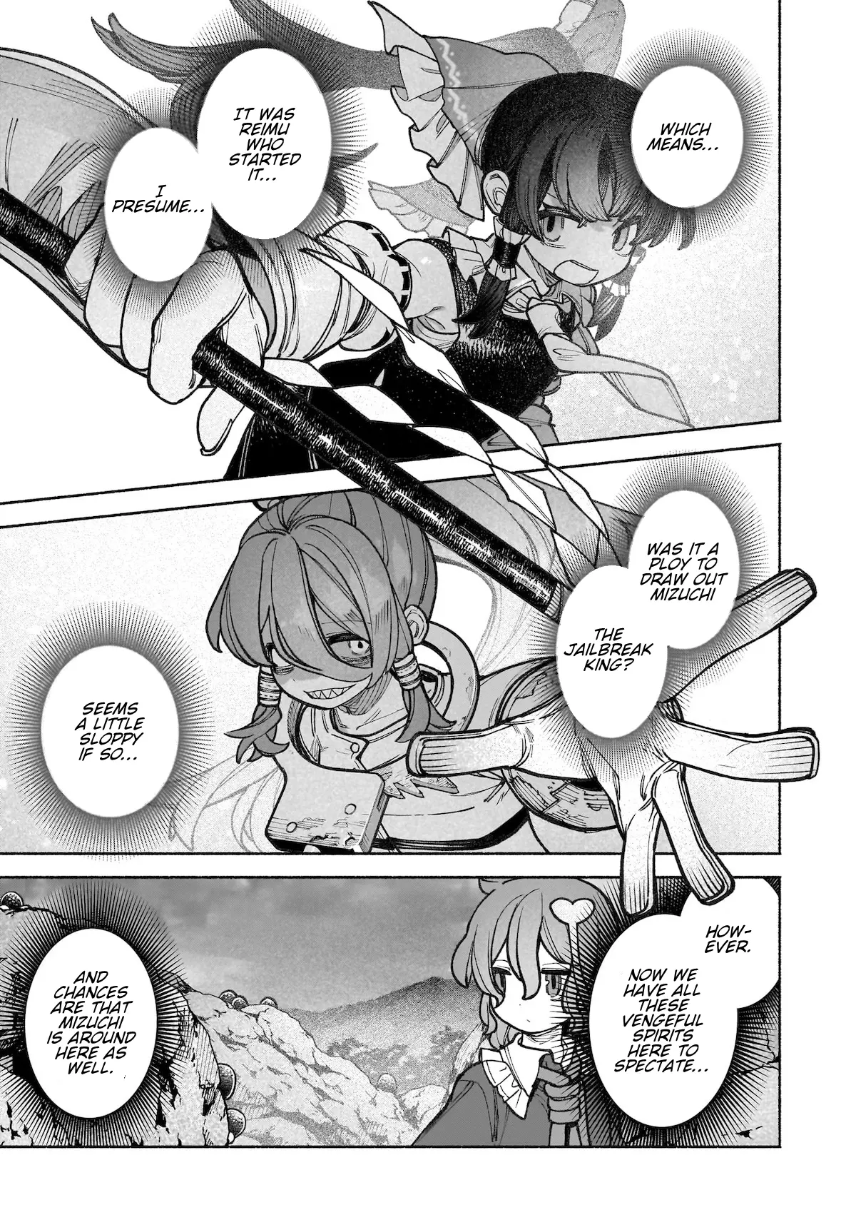 Touhou Chireikiden ~ Hansoku Tantei Satori - Chapter 40: Subterranean Animosity (Pt. X)