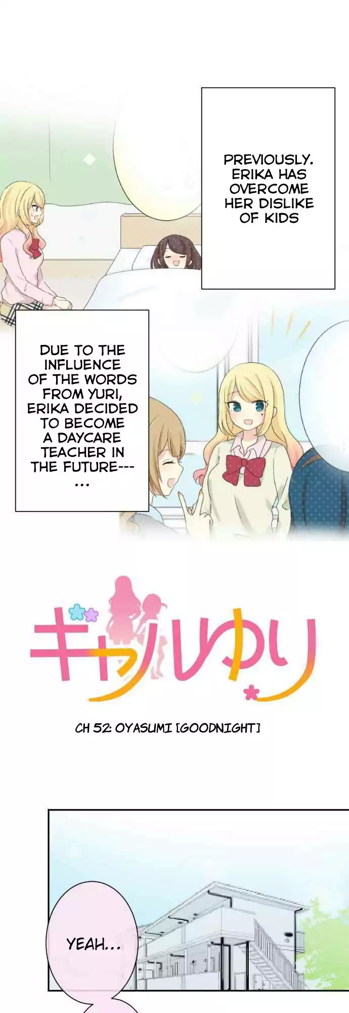 Gyaru Yuri - Chapter 52: Oyasumi [Goodnight]