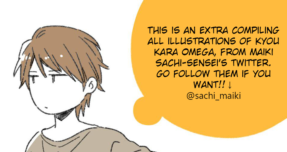 Kyou Kara Omega Ni Narimashita. - Chapter 6.1: Twitter Extras