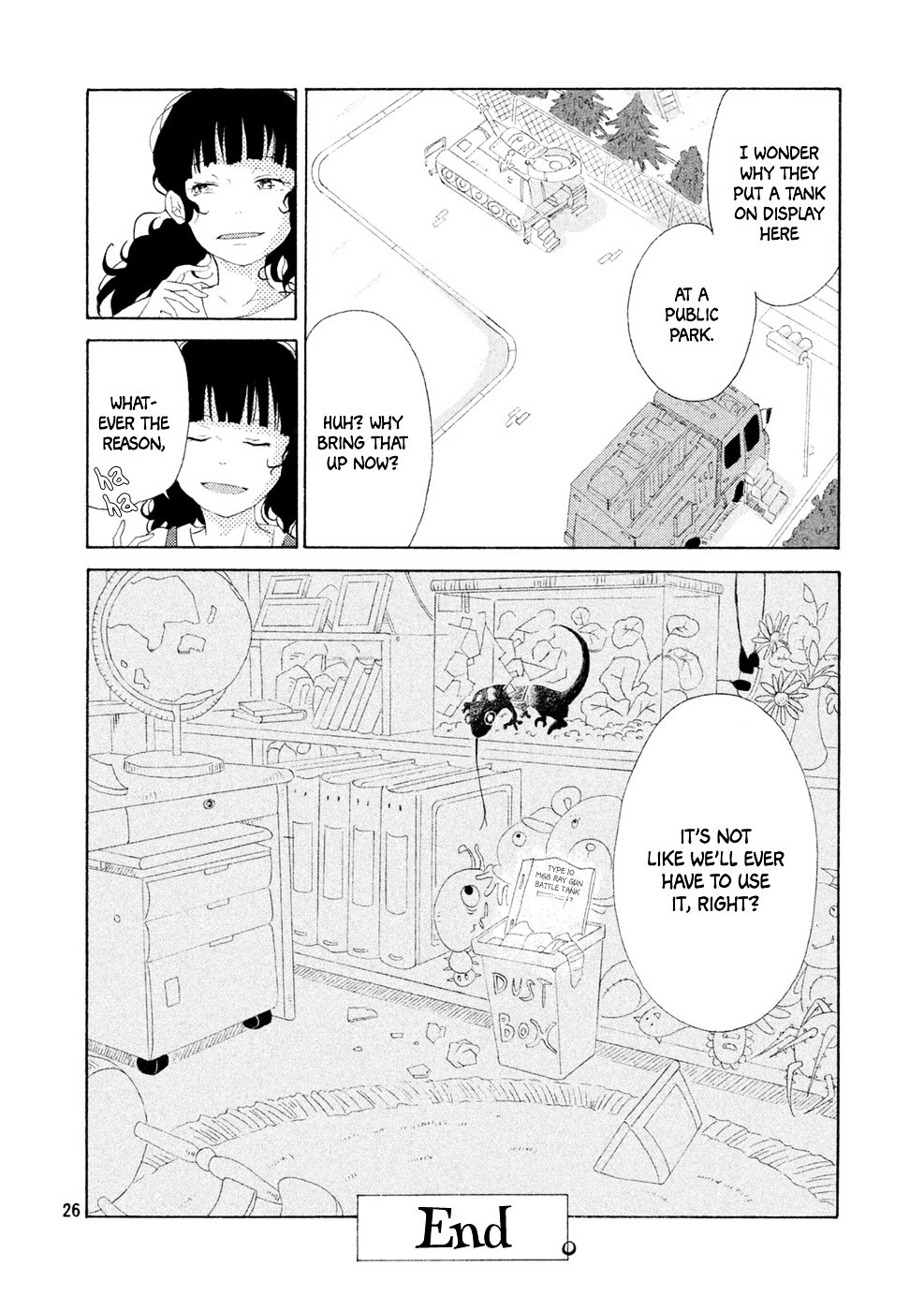 Ashita Mo Sekai Wa Itsumo Doori - Chapter Oneshot