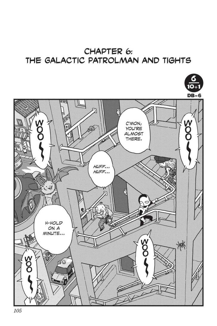 Ginga Patrol Jako - Vol.1 Chapter 6 : The Galactic Patrolman And Tights