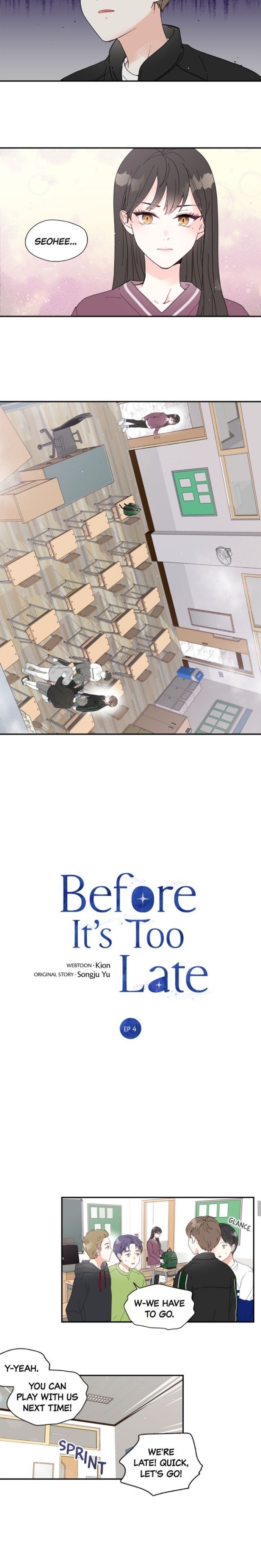 Before It’s Too Late - Chapter 4