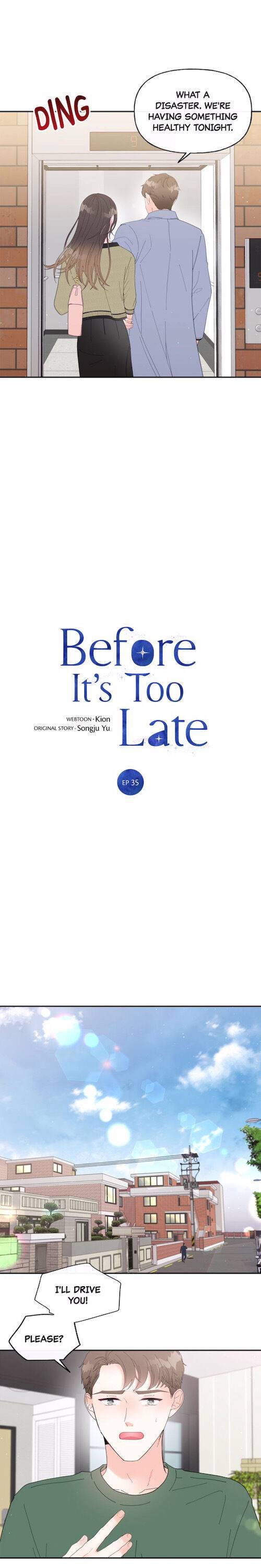 Before It’s Too Late - Chapter 35