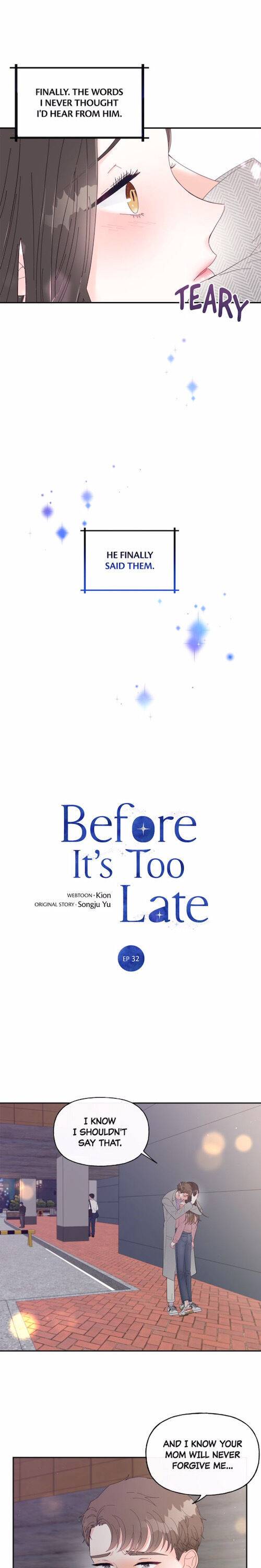 Before It’s Too Late - Chapter 32