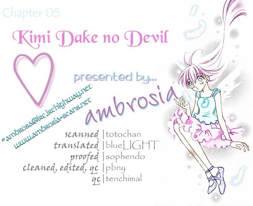 Kimi Dake No Devil - Vol.1 Chapter 5 : 100% Natural Fairy Tale