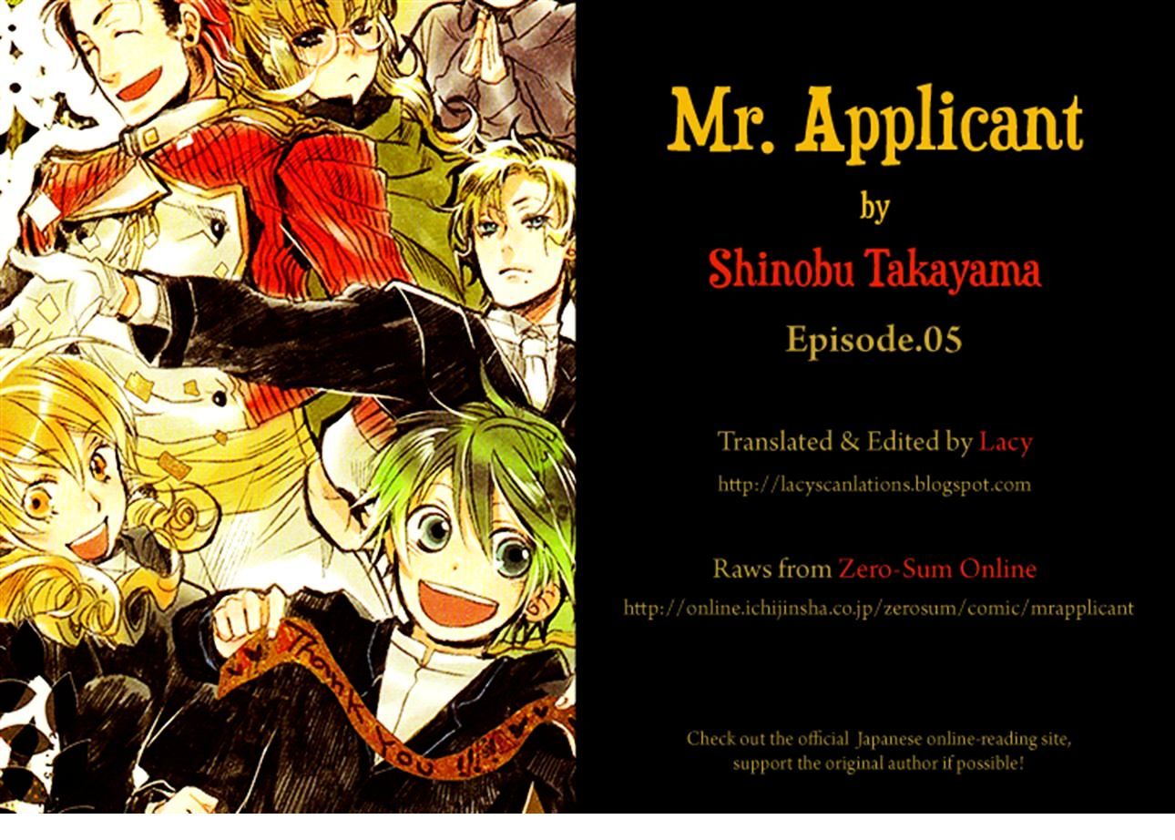 Mr. Applicant - Chapter 5