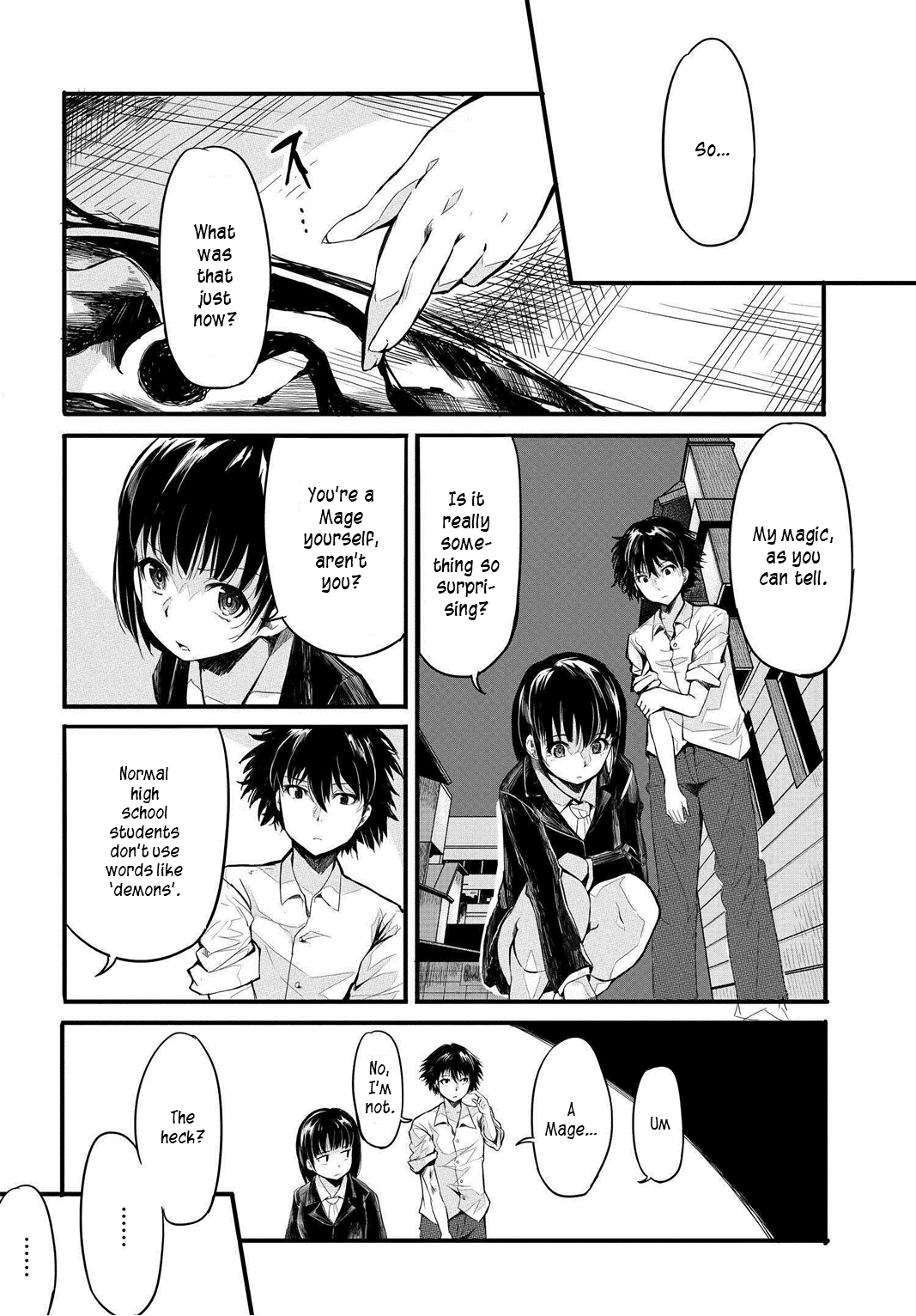 According To The Hero Who Returned From Another World - Vol.1 Chapter 1: The Strange Duo