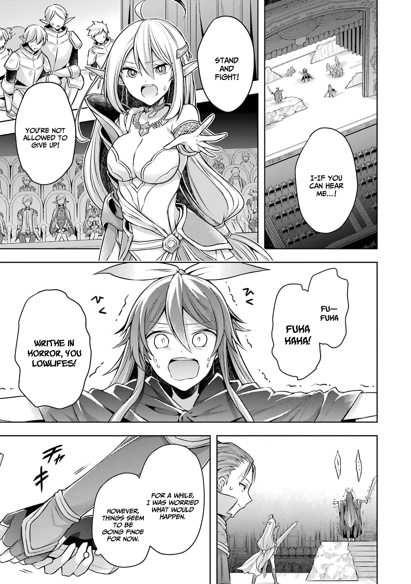 Shijou Saikyou No Daimaou, Murabito A Ni Tensei Suru - Chapter 25: Former Demon Lord And The Magnificient Performance