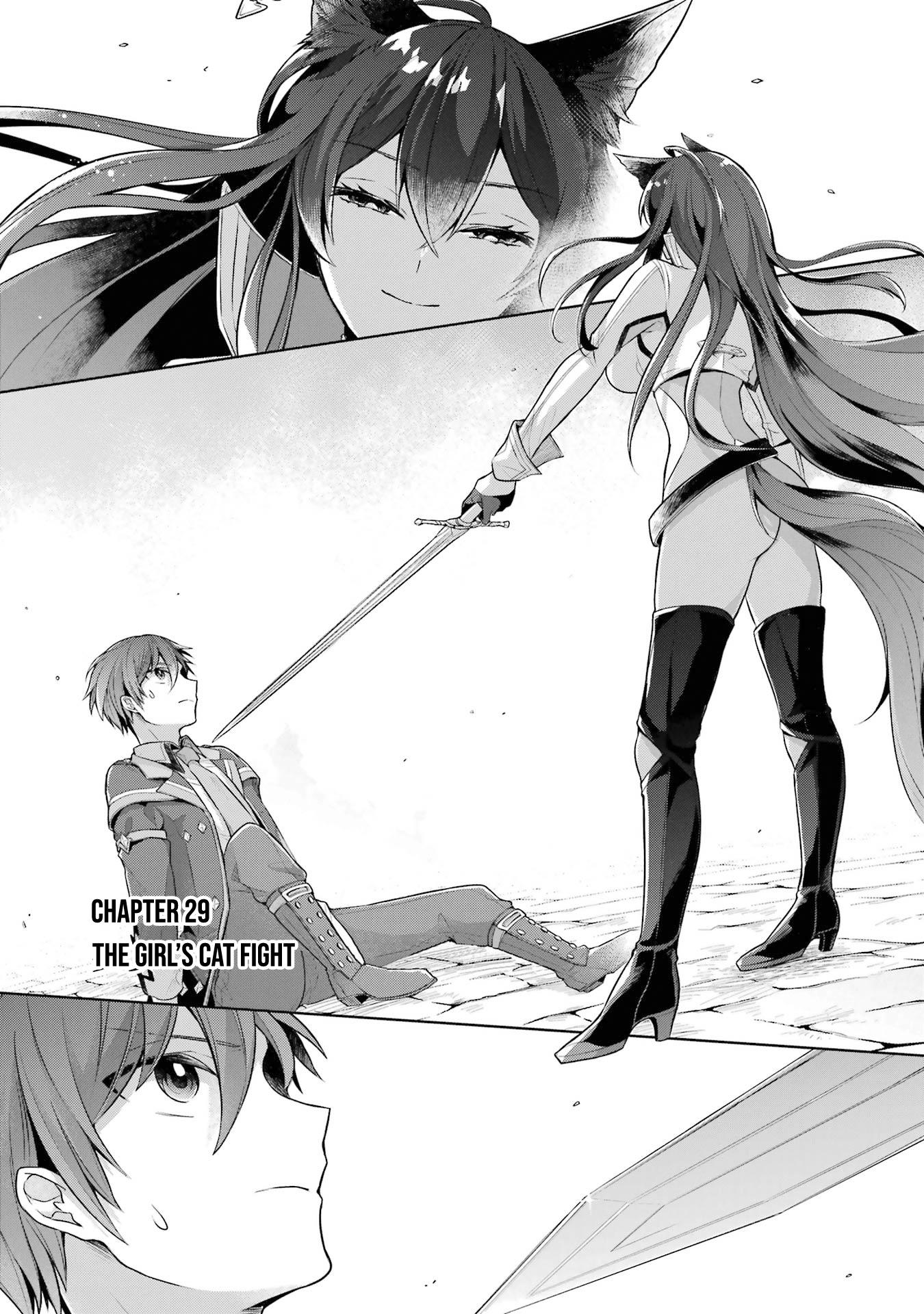 Shijou Saikyou No Daimaou, Murabito A Ni Tensei Suru - Vol.6 Chapter 29: The Girl's Cat Fight