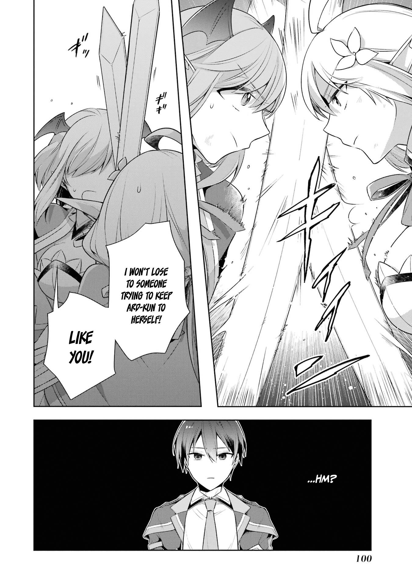 Shijou Saikyou No Daimaou, Murabito A Ni Tensei Suru - Vol.6 Chapter 29: The Girl's Cat Fight