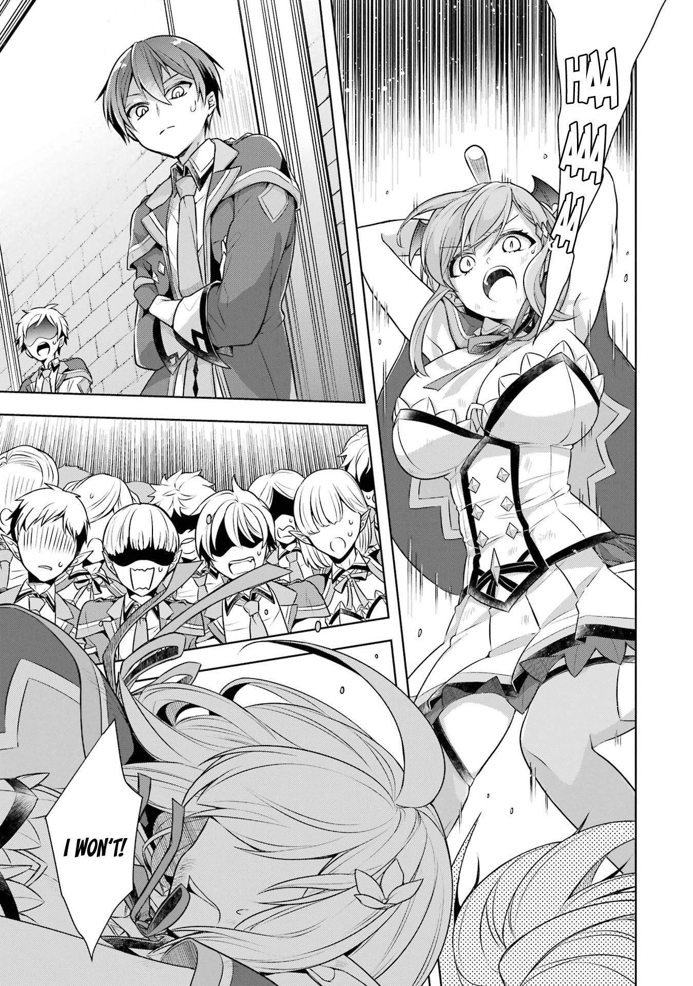 Shijou Saikyou No Daimaou, Murabito A Ni Tensei Suru - Vol.6 Chapter 29: The Girl's Cat Fight