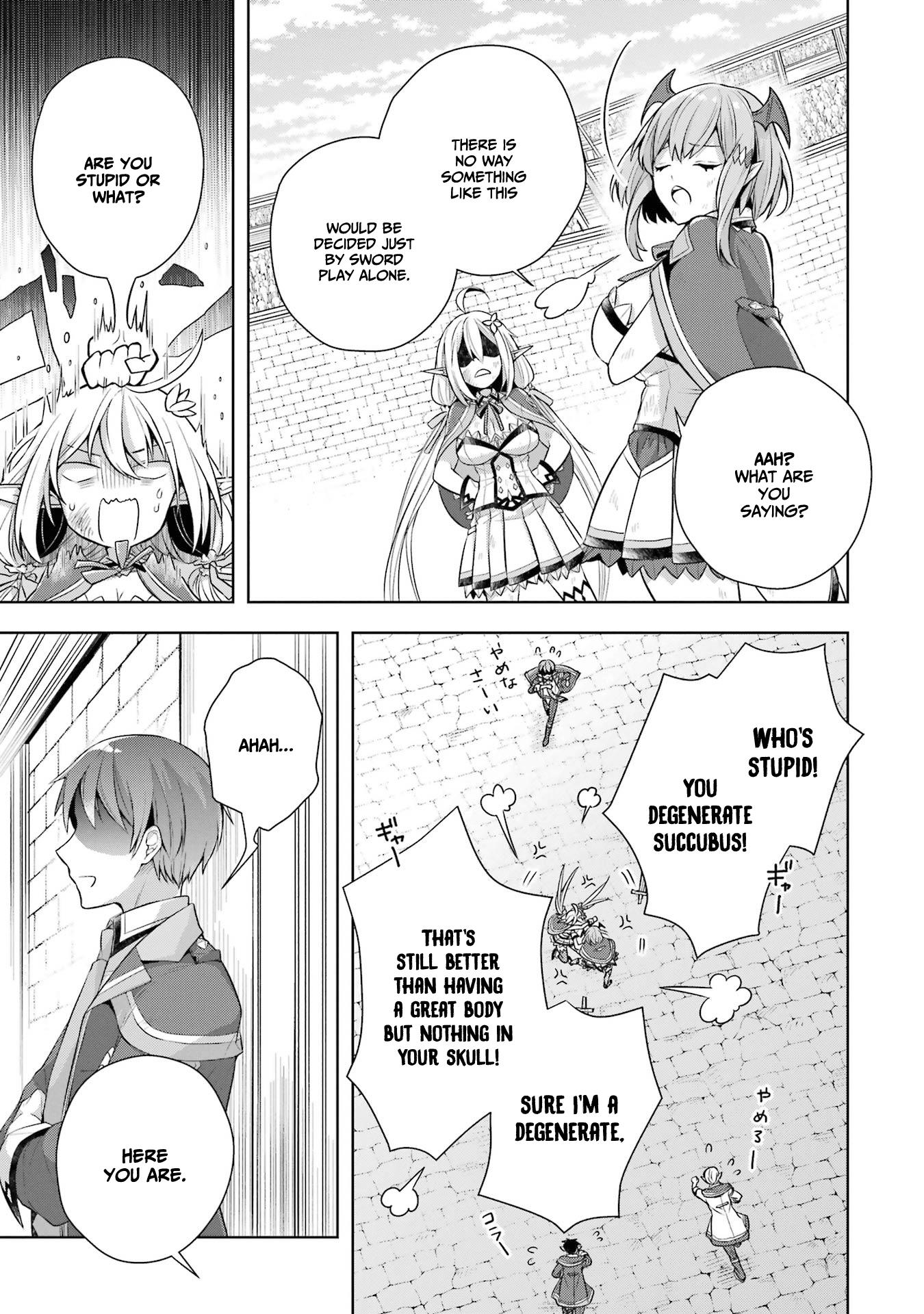 Shijou Saikyou No Daimaou, Murabito A Ni Tensei Suru - Vol.6 Chapter 29: The Girl's Cat Fight