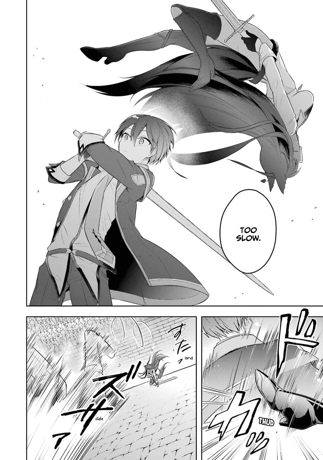 Shijou Saikyou No Daimaou, Murabito A Ni Tensei Suru - Vol.6 Chapter 28: The Former Demon Lord Vs. The Holy Sword