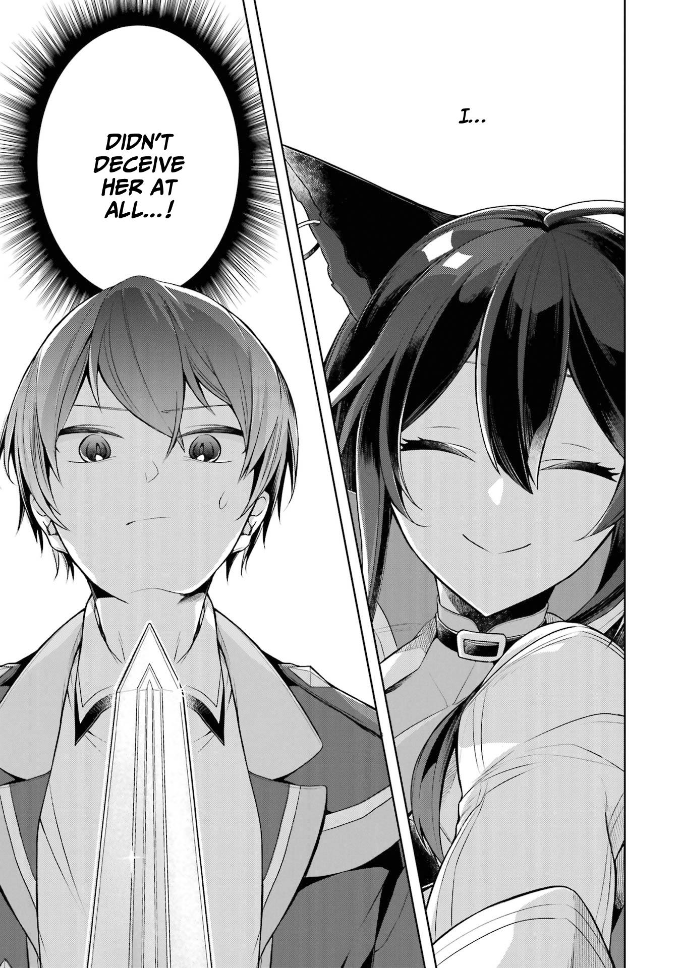 Shijou Saikyou No Daimaou, Murabito A Ni Tensei Suru - Vol.6 Chapter 28: The Former Demon Lord Vs. The Holy Sword