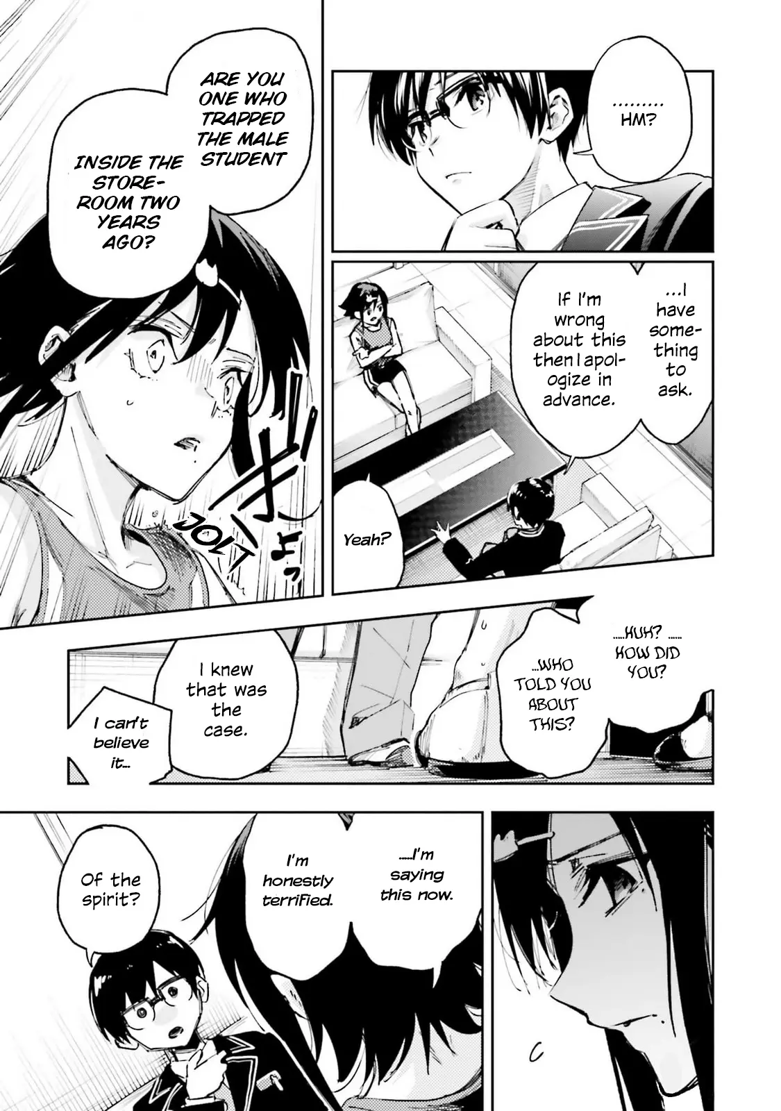 I'll Answer, Your Mystery - Vol.2 Chapter 8: Kamatoto-Senpai And The Captured Storeroom I