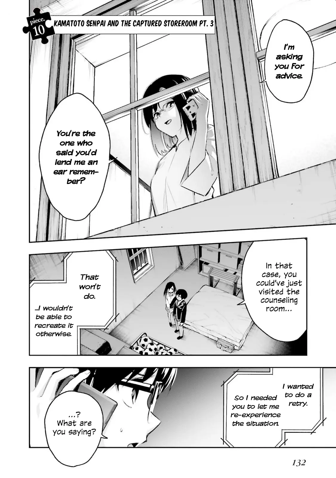 I'll Answer, Your Mystery - Vol.2 Chapter 10: Kamatoto-Senpai And The Captured Storeroom Iii