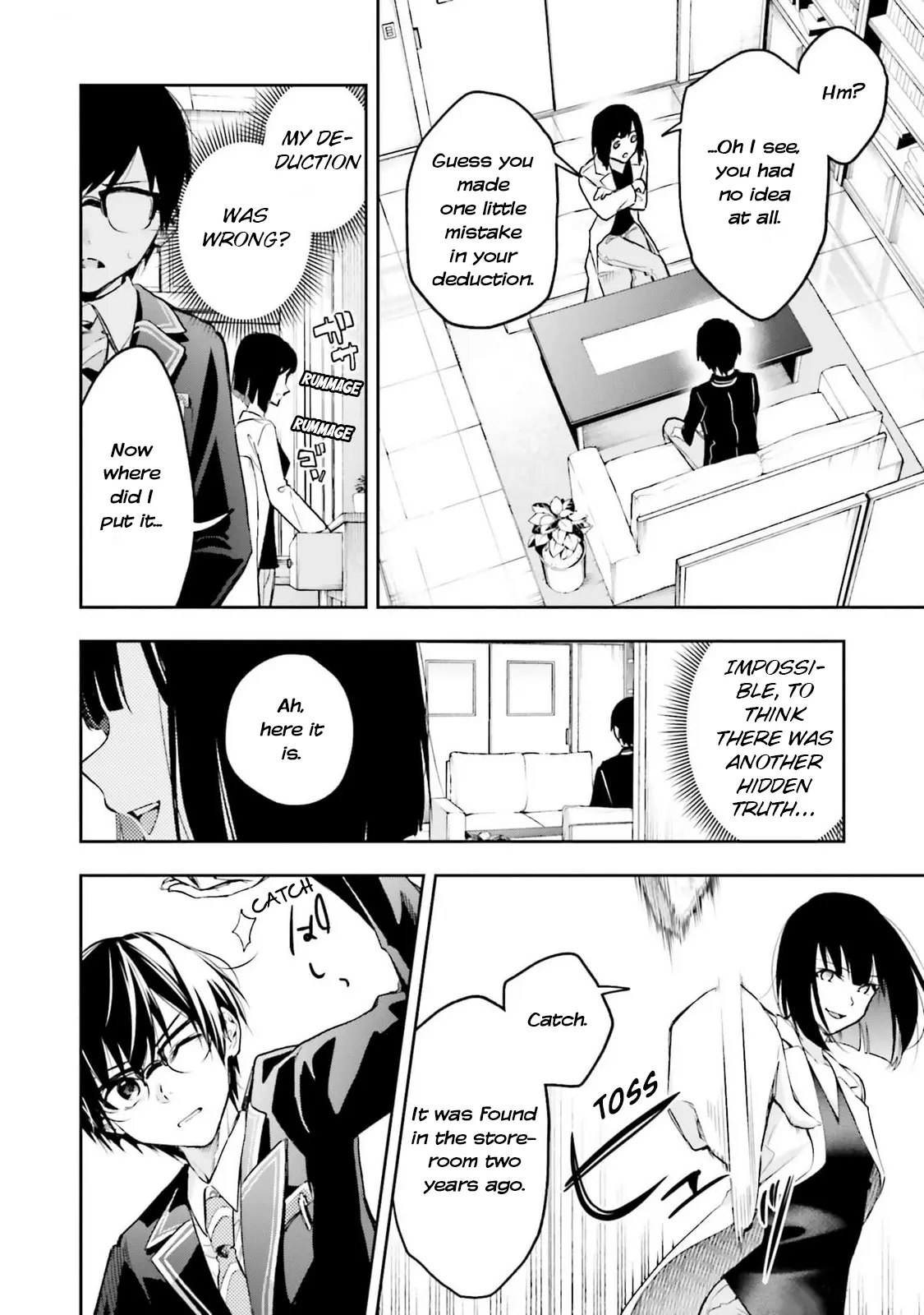 I'll Answer, Your Mystery - Vol.2 Chapter 11: Kamatoto-Senpai And The Captured Storeroom Iv