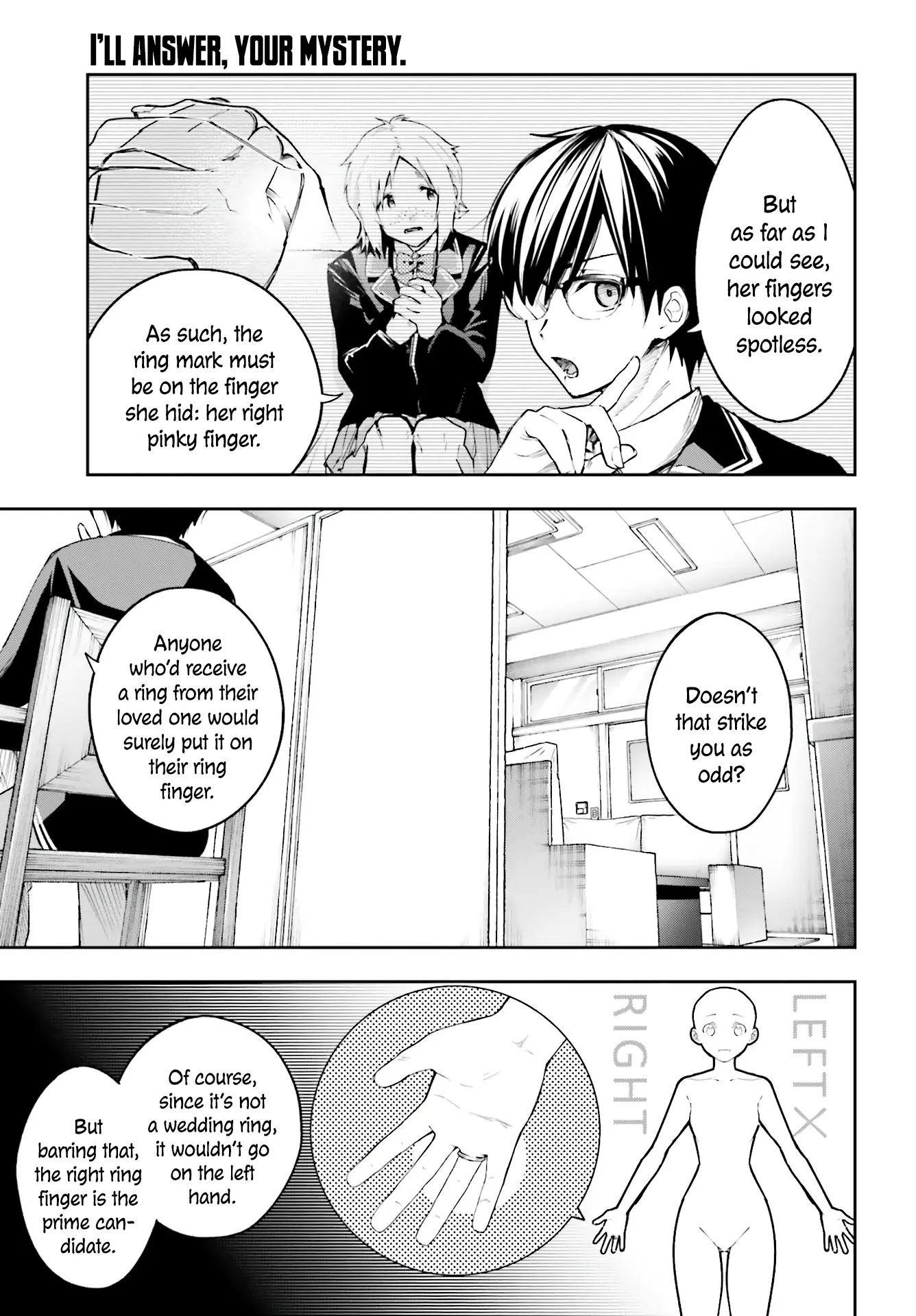 I'll Answer, Your Mystery - Vol.1 Chapter 2.1: 'Sumi-Chan'-San And The Girl's Proof Ii