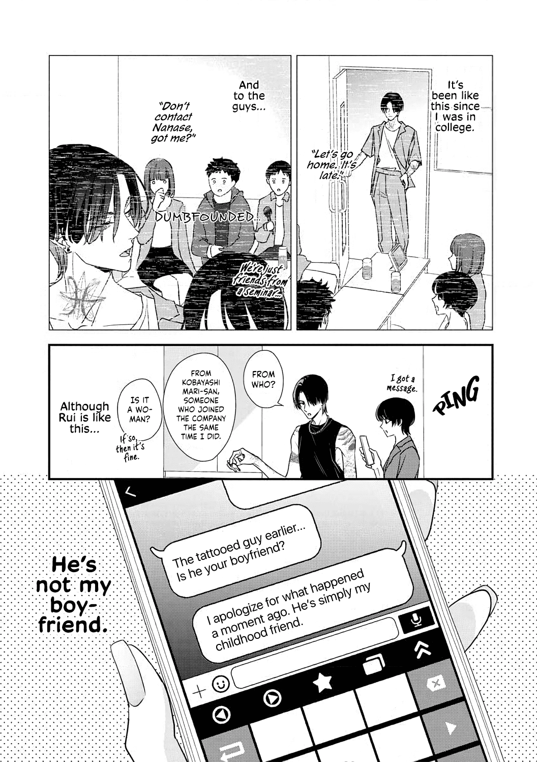 Sumi-Iri Osananajimi No Sokubaku Ga Tsurai - Chapter 1