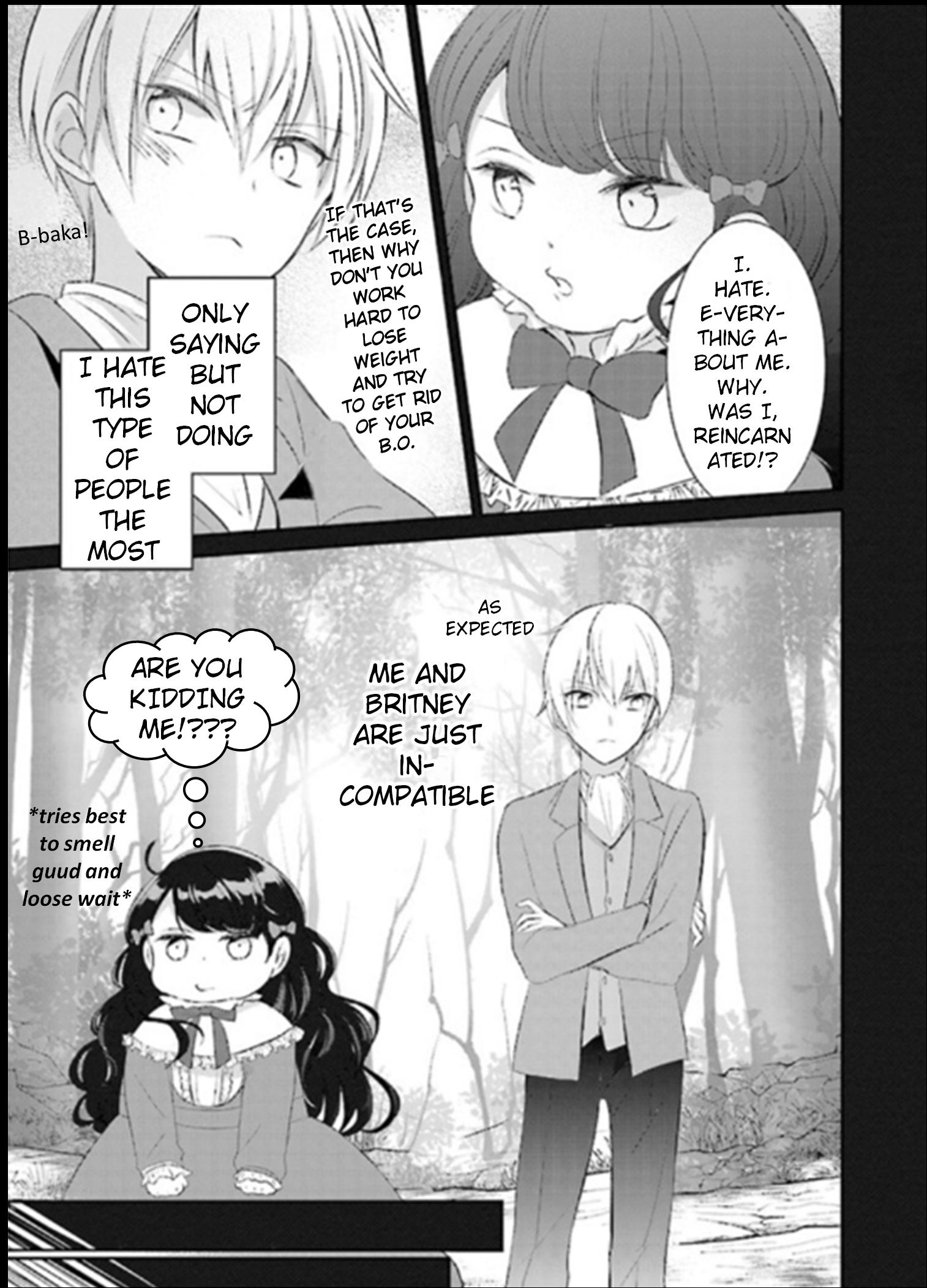 Tensei Saki Ga Shoujo Manga No Shiro Buta Reijou Datta - Vol.1 Chapter 2.3