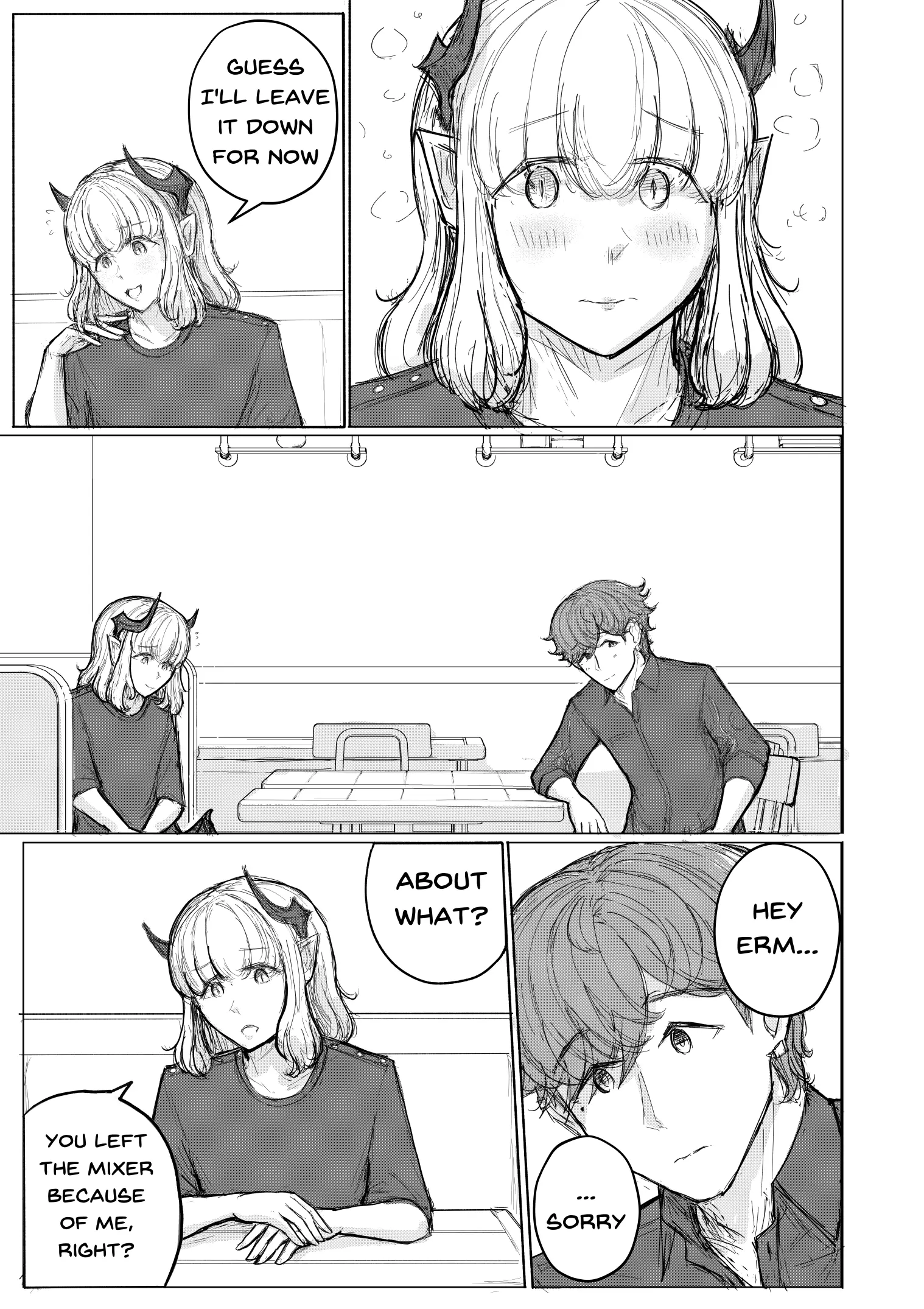 Kanoin: My Incubus (Girl)Friend - Chapter 13: Beans And Comfort